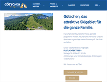 Tablet Screenshot of goetschen.com